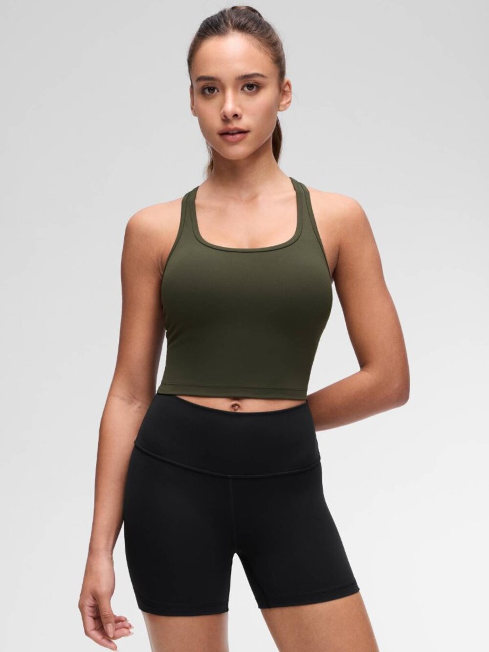 Butterluxe Racerback Built in Bra Tank